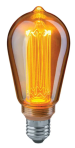 Лампа светодиодная Navigator 14 232 NLL-SC17-ST64-4-230-1.8K-E27-PMMA прозрачная 1800К тепл. бел. E27 200лм 220-240В 14232 купить с доставкой по РФ