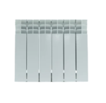 Радиатор отопления Stout SRB-3310-035007 STOUT TITAN 350 7 секций радиатор биметаллический боковое подключение (белый RAL 9016) купить с доставкой по РФ