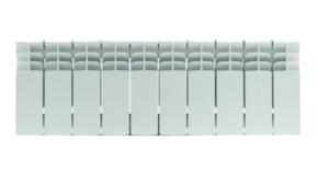 Радиатор отопления Stout SRB-3310-035012 STOUT TITAN 350 12 секций радиатор биметаллический боковое подключение (белый RAL 9016)