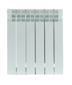 Радиатор отопления Stout SRB-3310-050004 STOUT TITAN 500 4 секции радиатор биметаллический боковое подключение (белый RAL 9016) купить с доставкой по РФ