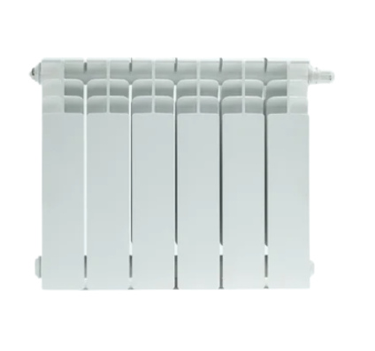 Радиатор отопления Stout SRB-3320-035004 STOUT TITAN VENTIL 350 4 секции радиатор биметаллический нижнее правое подключение (белый RAL 9016) купить с доставкой по РФ