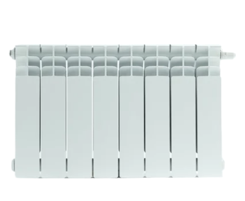 Радиатор отопления Stout SRB-3320-035007 STOUT TITAN VENTIL 350 7 секций радиатор биметаллический нижнее правое подключение (белый RAL 9016) купить с доставкой по РФ