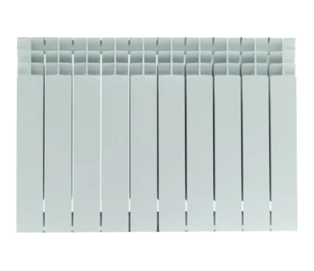 Радиатор отопления Stout TITAN VENTIL 500 9 секций радиатор биметаллический нижнее правое подключение (белый RAL 9016) купить с доставкой по РФ