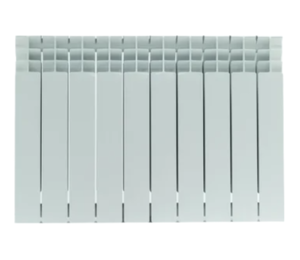 Радиатор отопления Stout TITAN VENTIL 500 9 секций радиатор биметаллический нижнее правое подключение (белый RAL 9016)