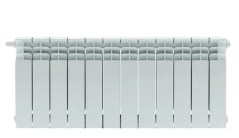 Радиатор отопления Stout TITAN VENTIL 500 14 секций радиатор биметаллический нижнее правое подключение (белый RAL 9016) купить с доставкой по РФ