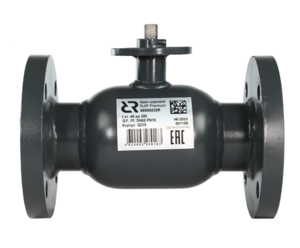 Шаровой кран Ридан JiP-R Premium FF фланцевый без редуктора со стандартным проходом, фланцем под электропривод, Ду 100