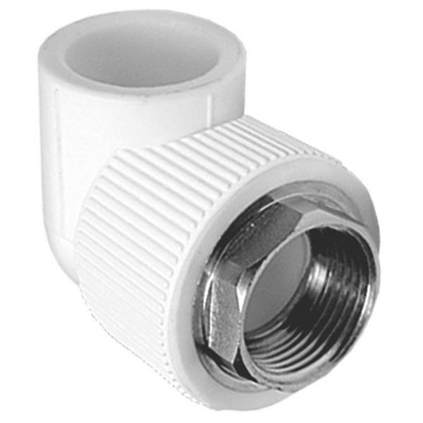 Угольник TEBO бел. PP-R комб. 32x1" ВР под ключ (10/40) купить с доставкой по РФ