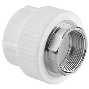 Муфта TEBO бел. PP-R комбинированная 40х1 1/4" ВР под ключ (5/35)