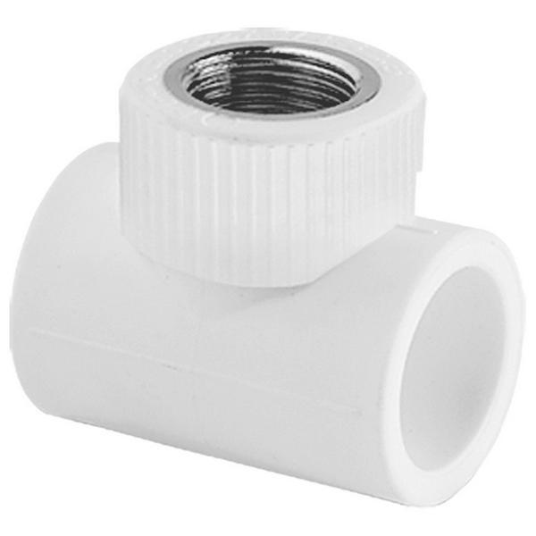 Тройник TEBO бел. PP-R комб. 32х3/4" ВР (10/60) купить с доставкой по РФ