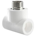 Тройник TEBO бел. PP-R комб. 32х1" НР (10/40) купить с доставкой по РФ