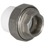 Муфта TEBO бел. PP-R комбин. разъемная (Американка) 20х1" ВР O-ring (10/100) купить с доставкой по РФ