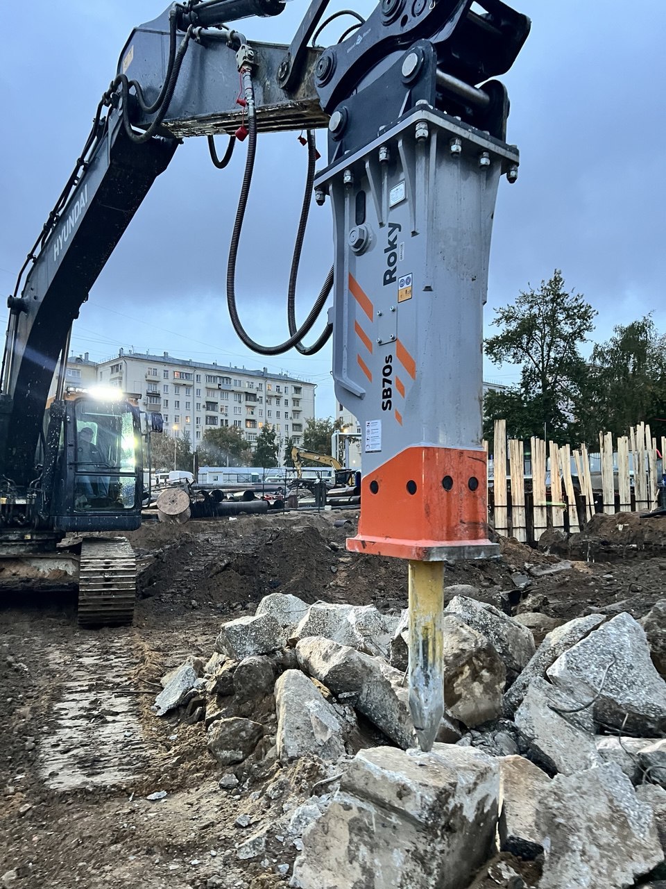 Гидромолот GreatRock ROKY SB70s купить по цене 1653000 руб.