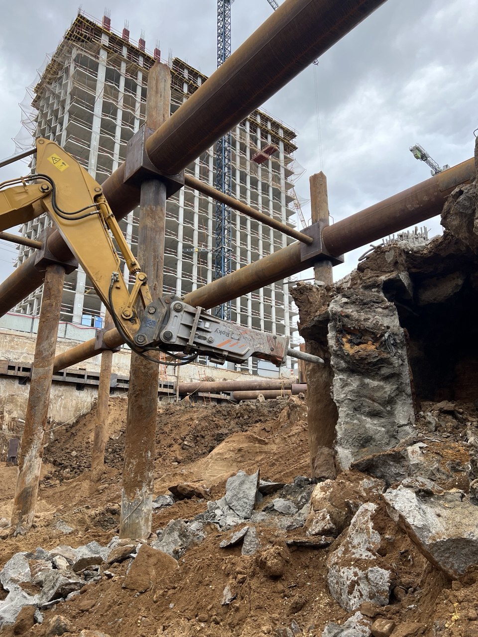 Гидромолот GreatRock ROKY SB70s оформить заказ с доставкой с ближайшего склада