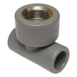 Tebo тройник комбинированный PE-RT вр 16х1/2"х16