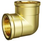 Угол 90 гр LD Pride DN32 (1 1/4") ВР/ВР латунь купить с доставкой по РФ