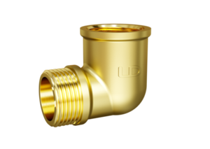 Угол 90 гр LD Pride DN15 (1/2") ВР/НР латунь