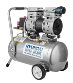 Компрессор безмасляный HYUNDAI НYC 18224LMS поршневой, бесшумный. купить с доставкой по РФ