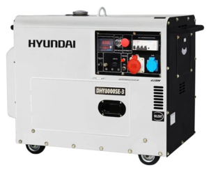 Генератор дизельный Hyundai DHY 8000SE-3