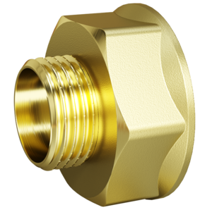 Переход LD Pride DN 50х40 (2"ВР х 1 1/2"НР) латунь