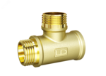 Тройник LD Pride DN15 (1/2") ВР/НР/НР латунь купить с доставкой по РФ