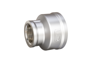 Муфта переходная LD Pride DN 50х40 (2"ВР х 1 1/2"ВР) латунь никель с биркой