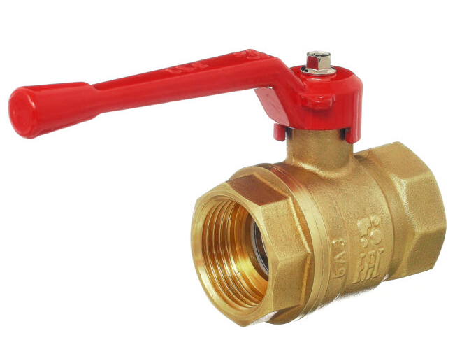 Кран шаровой Баз 11Б27п1 Dn15 Pn40 вр/вр рычаг, серия Standart купить с доставкой по РФ