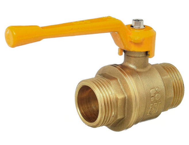 Кран шаровой Баз 11Б27п Dn20 Pn40 газ нр/нр рычаг, серия Standart купить с доставкой по РФ