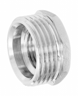 Футорка Баз 1/2Вх1Н DN 15/25 Ф15В/25Н никель