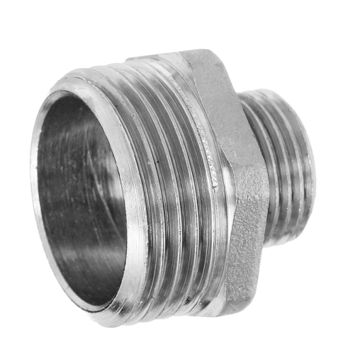 Ниппель переходной Баз 1/2х1 НП15/25 никель купить с доставкой по РФ