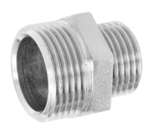 Ниппель переходной Баз 1/2х3/4 НП15/20 никель купить с доставкой по РФ