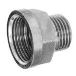 Муфта сгонная Баз 1/2Нх3/4В МС15Н/20В никель купить с доставкой по РФ