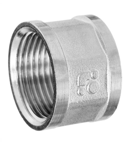 Муфта Баз 3/4 М20 никель купить с доставкой по РФ