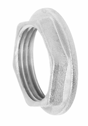 Контргайка с упором Баз 1/2 КГУ15 никель купить с доставкой по РФ