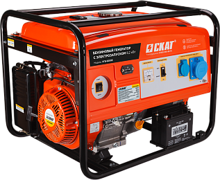 Установка генераторная бензиновая УГБ-8200Е купить с доставкой по РФ