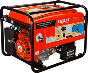 Установка генераторная бензиновая УГБ-6000Е/АВТО