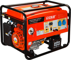 Установка генераторная бензиновая УГБ-5000Е/АВТО