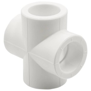 Крестовина THERMOLIGHT PP-R 32 белый (10/70)