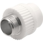 Муфта THERMOLIGHT комбинированная PP-R НР 25х3/4" белый (20/140) купить с доставкой по РФ
