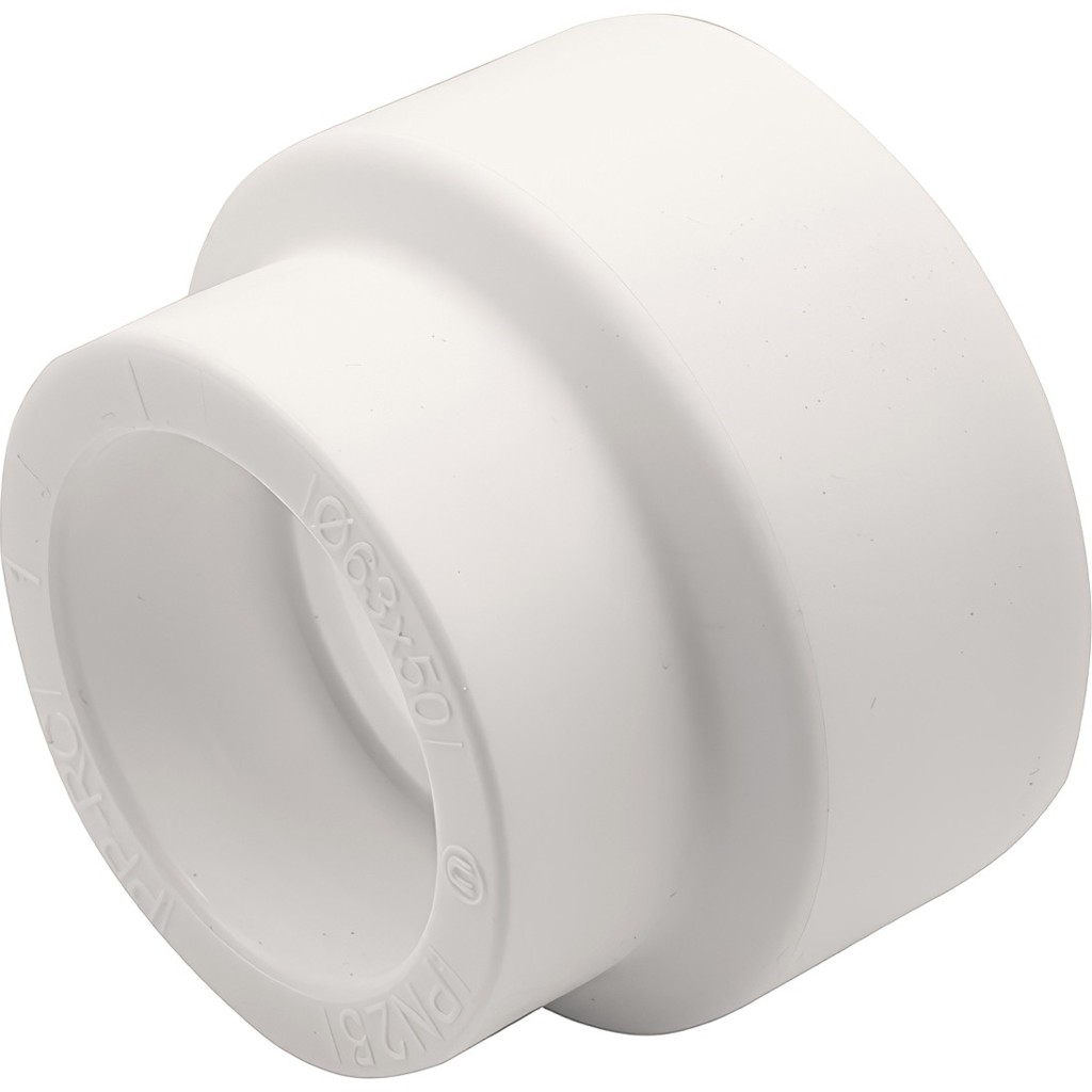 Муфта THERMOLIGHT переходная PP-R 63/50 белый (4/48) купить с доставкой по РФ