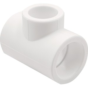 Тройник THERMOLIGHT переходной PP-R 50х32х50 белый (5/40)