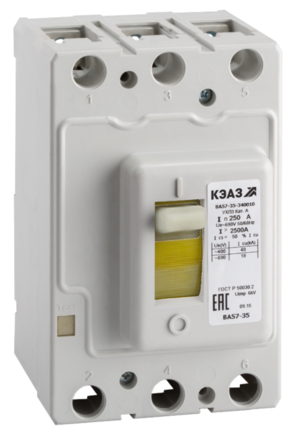 Выключатель автоматический КЭАЗ ВА57-35-340010-125А-800-690AC-УХЛ3