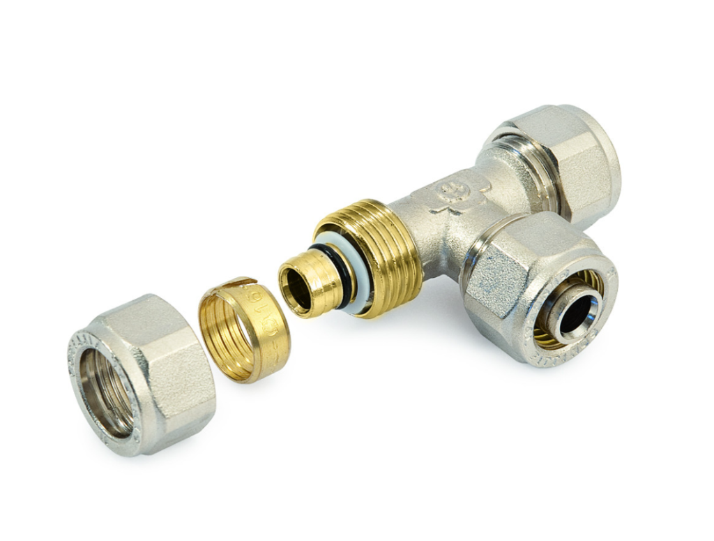 Тройник General Fittings 32-32-32 5300 обжим купить с доставкой по РФ