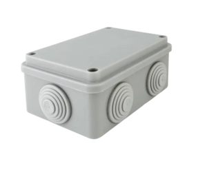 Распаячная коробка TDM ОП 120х80х50мм, крышка, IP55