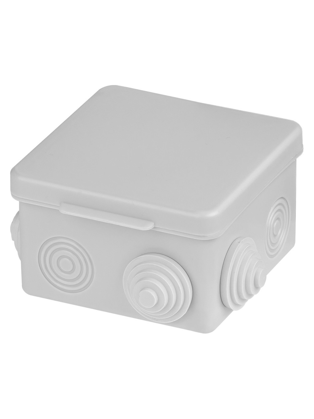 Распаячная коробка TDM ОП 100х100х55мм, крышка, IP54 купить с доставкой по РФ
