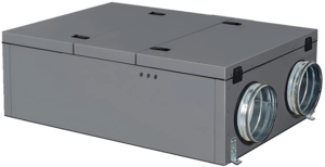 Приточно-вытяжная вентиляционная установка серии ZPVR-N P EC ZPVR-N 400 PW EC