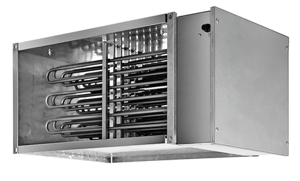 Электрический нагреватель для прямоугольных каналов Zilon ZES 700x400/45 купить с доставкой по РФ