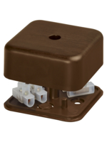 Коробка распаячная TDM КР 50х50х20 ОП бук, с клем. колодкой, IP40, инд. штрихкод купить с доставкой по РФ