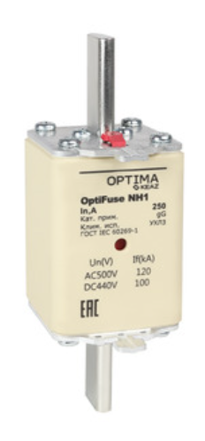 Вставка плавкая КЭАЗ OptiFuse NH1-200-gG-УХЛ3