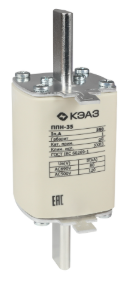 Вставка плавкая КЭАЗ ППН-35-X3-1-125А-УХЛ3