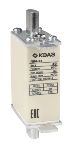 Вставка КЭАЗ ППН33- 80А-Х3 габарит 00С УХЛ3